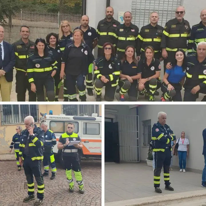 Terremoto ed evacuazione della scuola: a Stefanaconi esercitazione regionale della Protezione civile