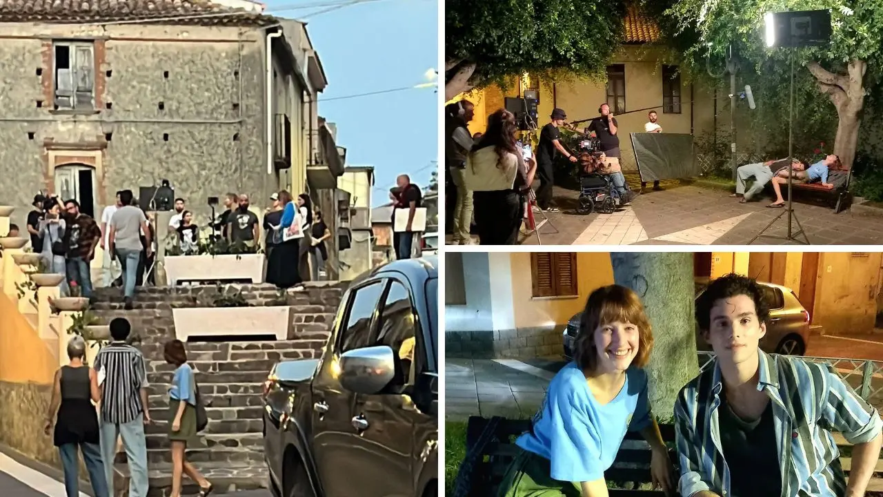 Spilinga set cinematografico per un giorno: girate alcune scene del film Romeo and Juliet 2k23 con Riccardo De Rinaldis (fiction Mameli)