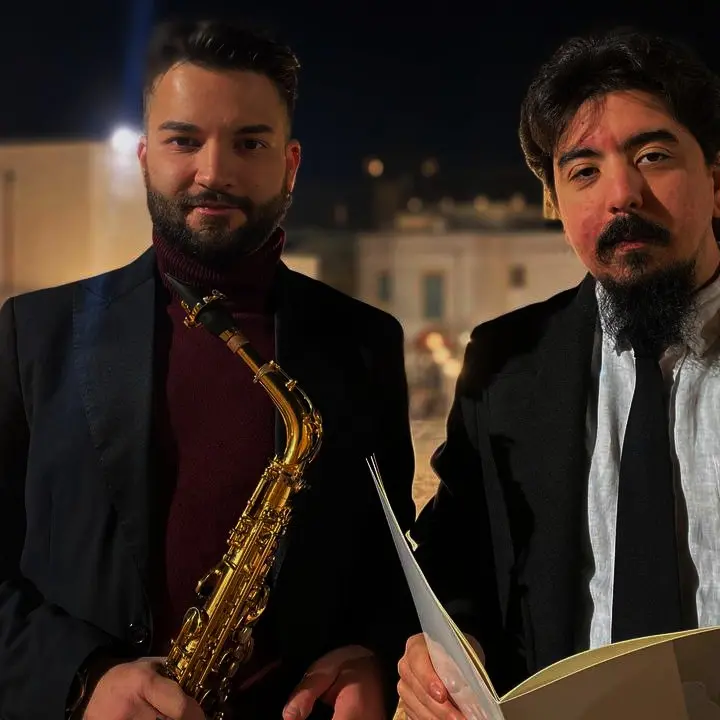 Alla Biblioteca Comunale il Duo Bohèmiens, il concerto sax e piano di Isacco Buccoliero e Andrea Siano