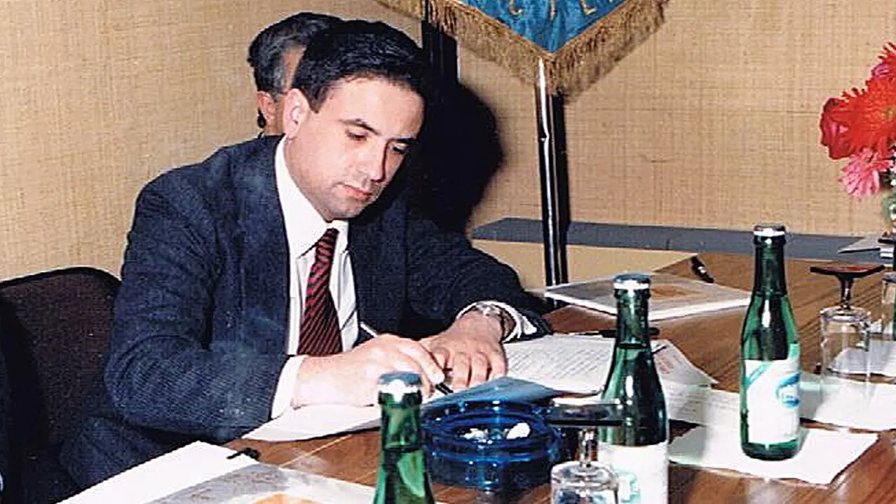 Rosario Angelo Livatino, the judge \"boy\" killed in 1990 at 37 years by the Mafia , \\u00A9Catholic Press Photo
