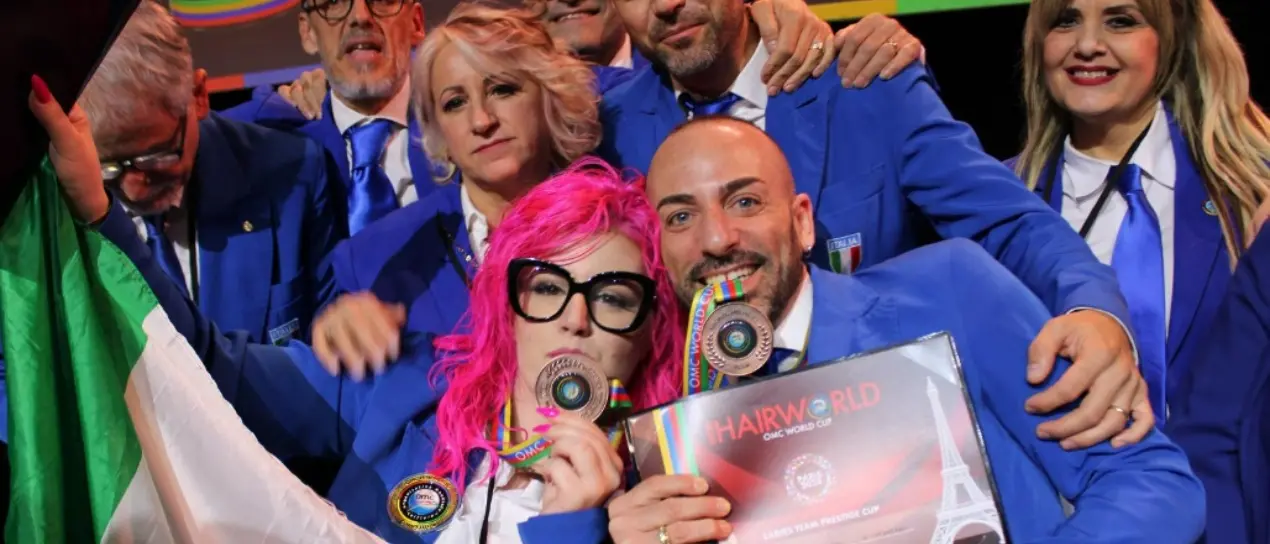 L’hair-stylist vibonese Gessica Garisto medaglia di bronzo ai Campionanti internazionali Omc di Parigi