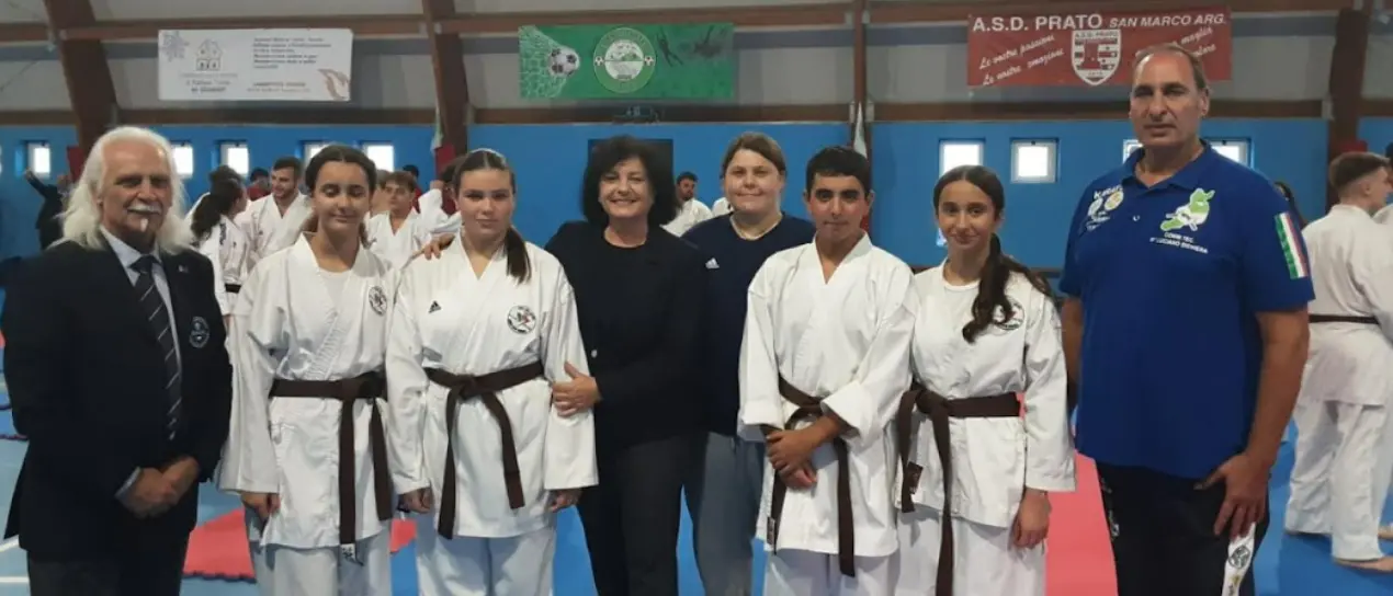 Quattro cinture nere di karate per la Virtus di Vibo