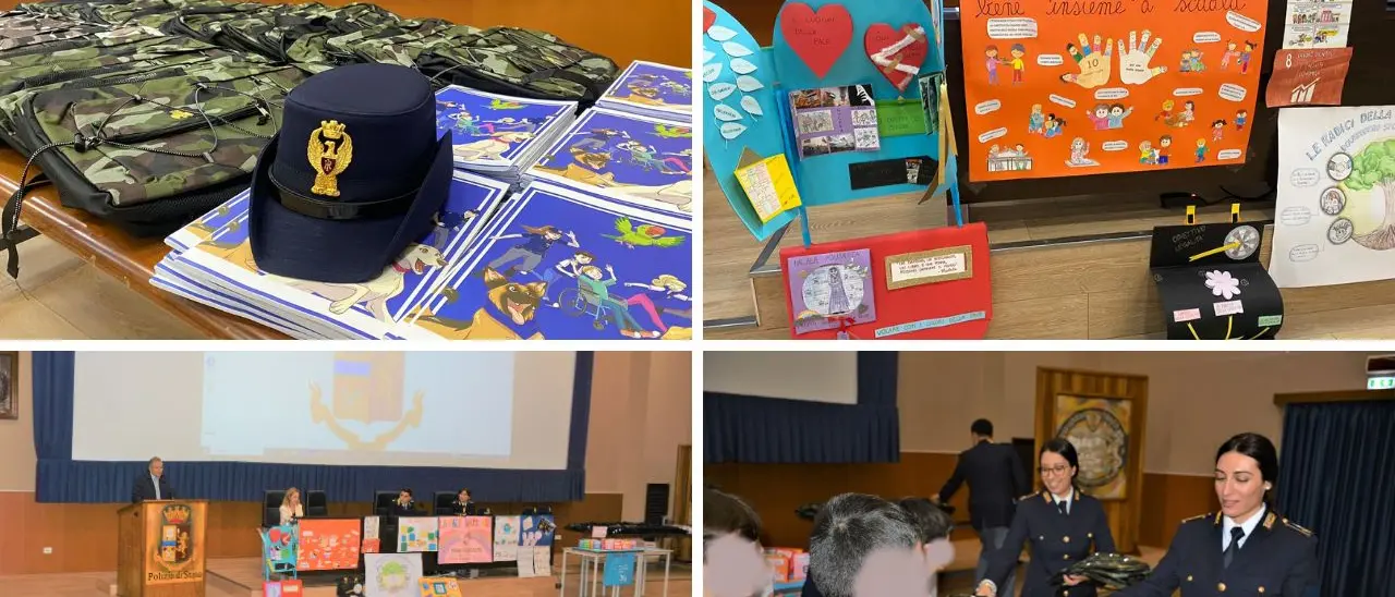 “PretenDiamo Legalità” a scuola, il progetto promosso dalla Polizia di Stato: premiati gli studenti vibonesi