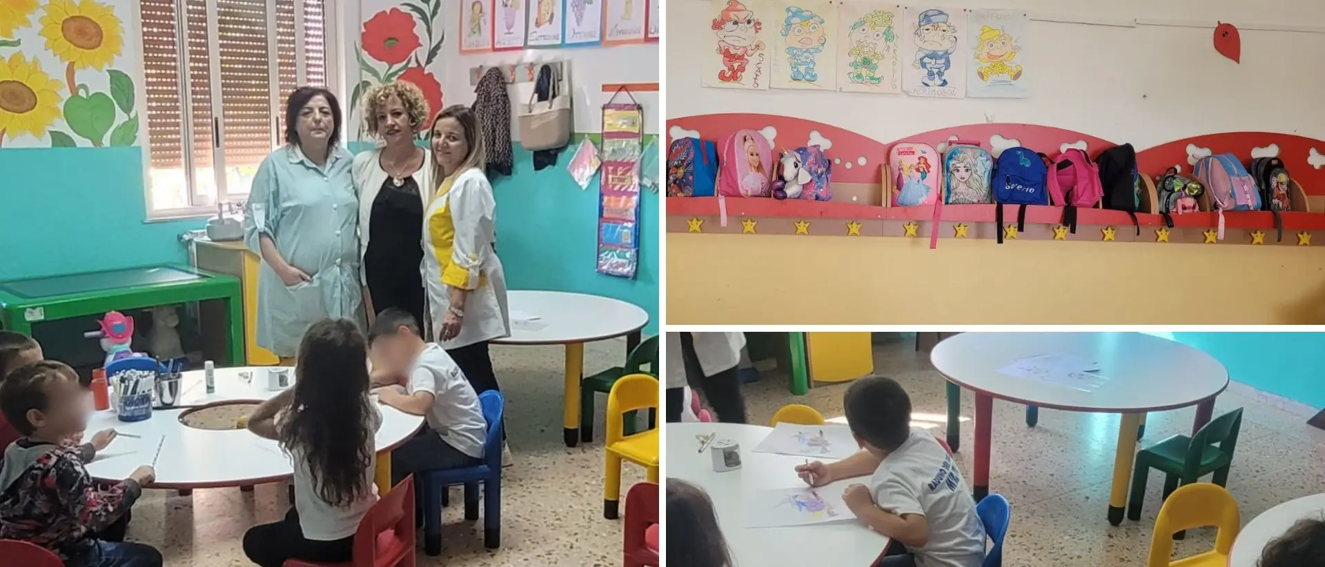 Tutto colorato e a misura di bambino, consegnati i nuovi arredi alla scuola dell'infanzia di Badia di Nicotera