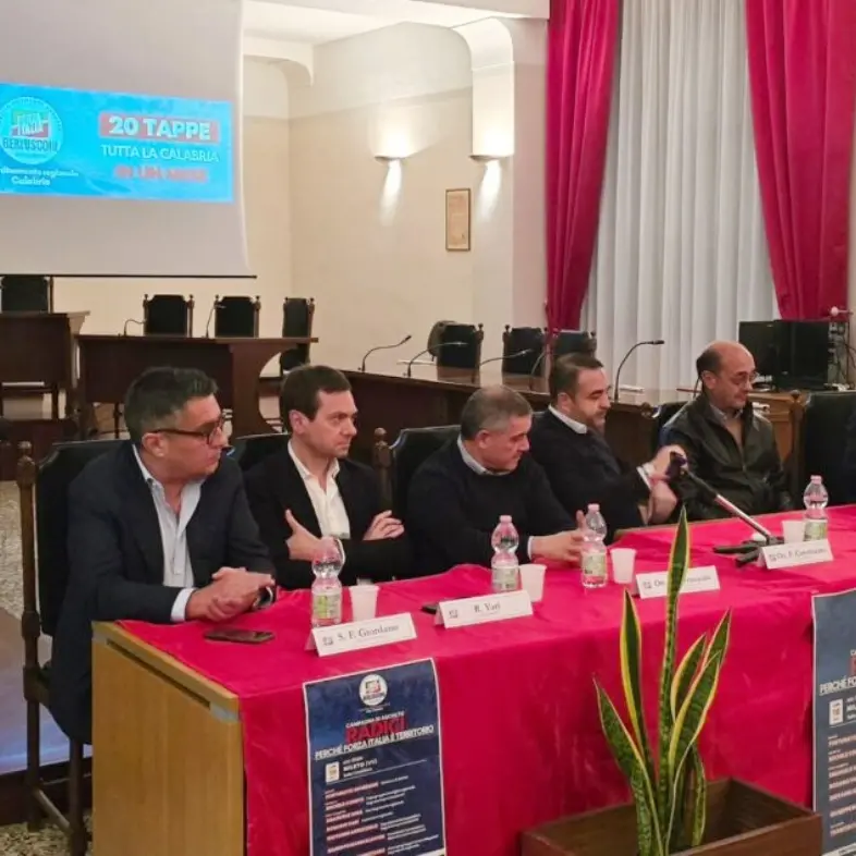 Forza Italia avvia da Mileto la campagna di ascolto “Radici”: al centro lo sviluppo locale e le politiche regionali e nazionali