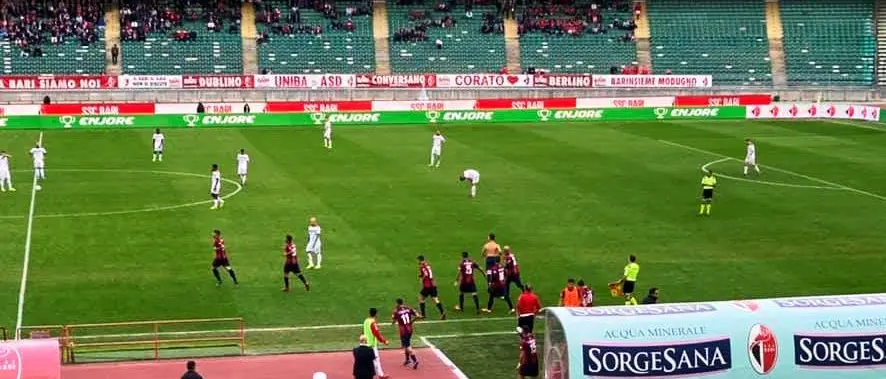 La Vibonese sfiora l’impresa epica: 2-2 al “San Nicola” di Bari - Video