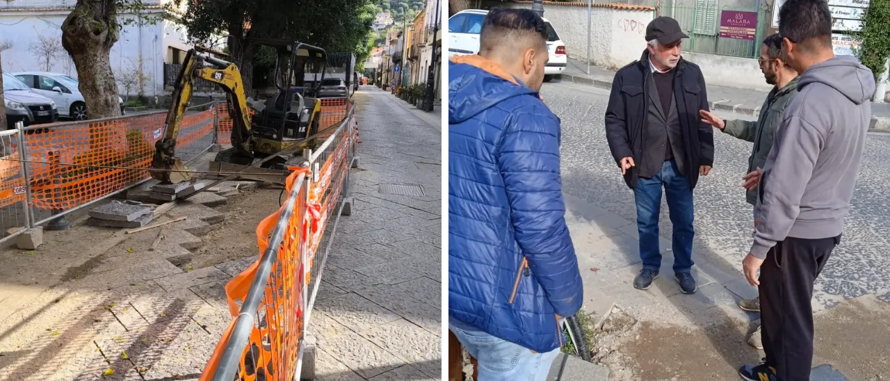 Vibo Marina, il Comune rassicura il ristoratore assediato dai cantieri: «Lavori finiti entro la prossima settimana»