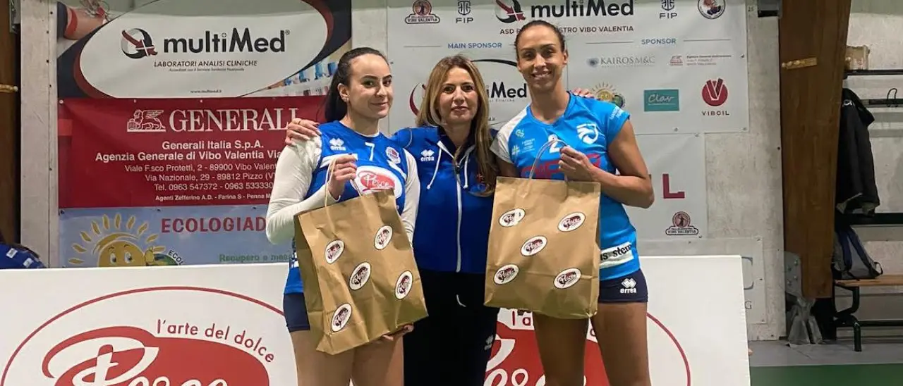 Volley femminile, il Panificio Biscottificio Pesce Todosport batte 3-1 Cinquefrondi e vola in classifica