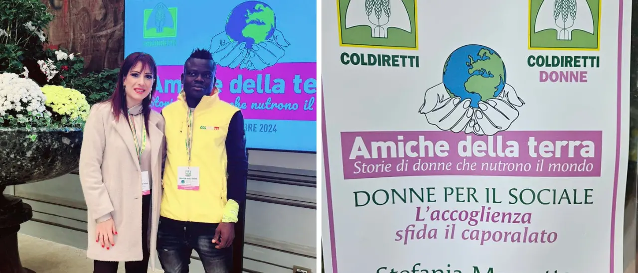 Inclusione dei migranti e lotta al caporalato, l'imprenditrice vibonese Stefania Mazzotta premiata da Coldiretti