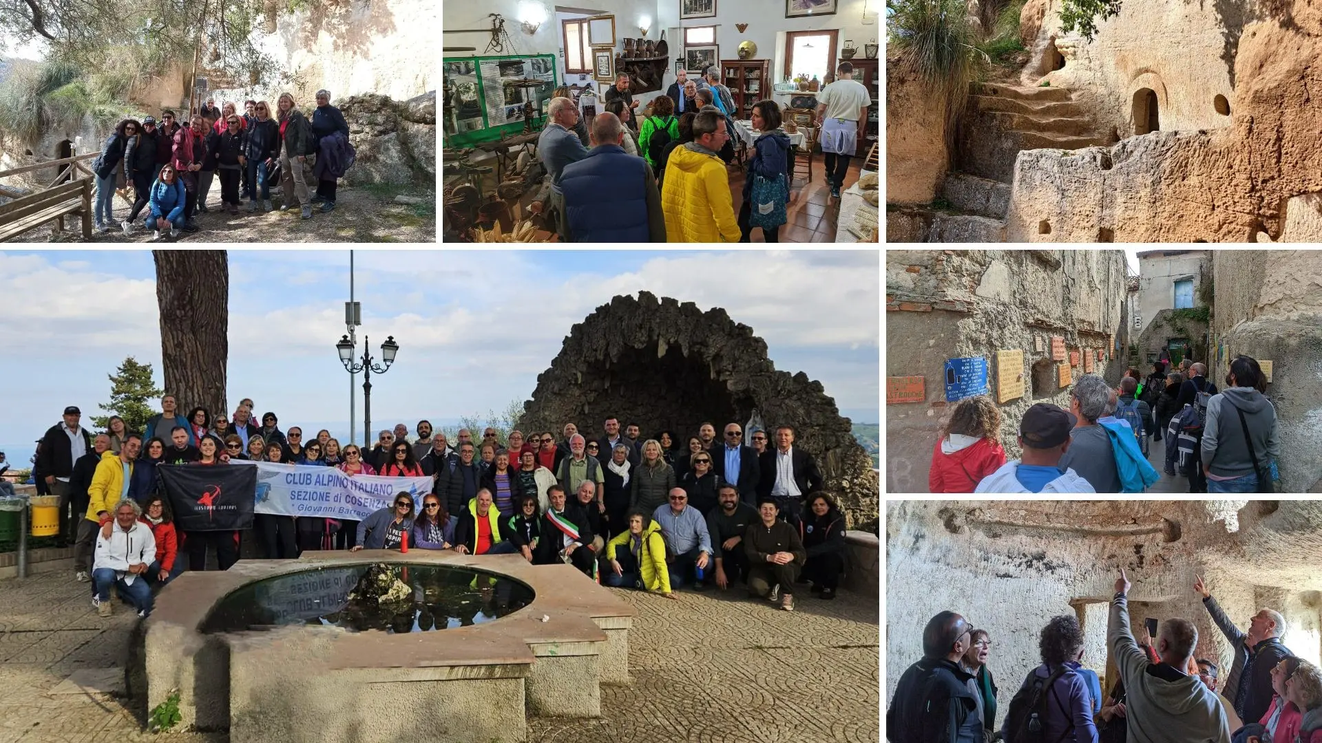 Le grotte e il borgo di Zungri tappa dell’OncoRosa trekking dedicato a pazienti operate di tumore