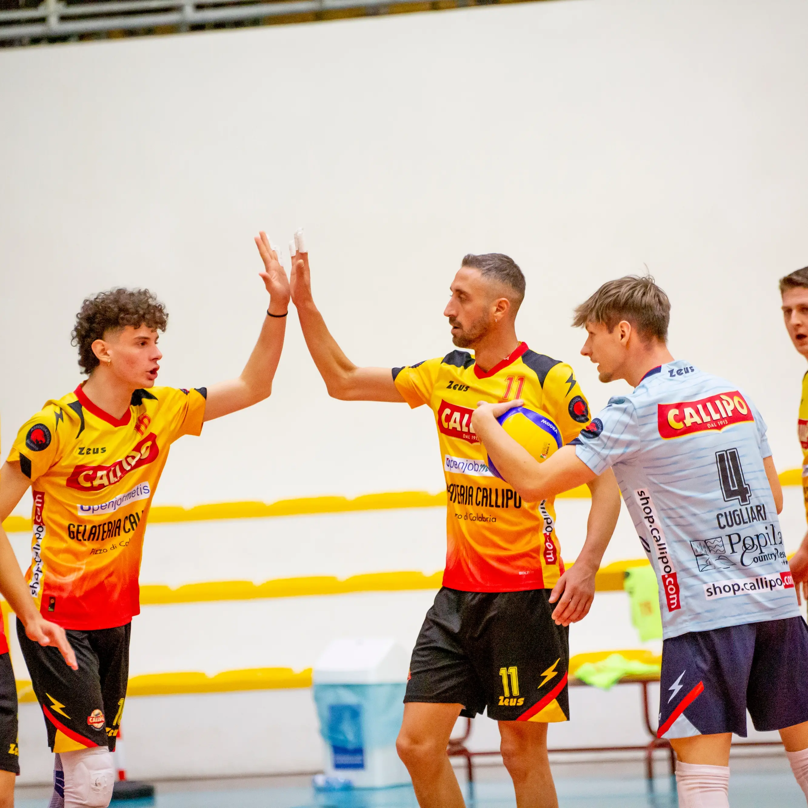 Volley, la Tonno Callipo maschile cade a Fiumefreddo di Sicilia: 3-0 per i padroni di casa