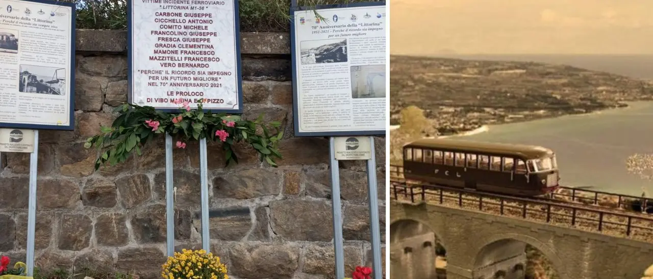 Vibo Marina, la Pro loco commemora le vittime della tragedia della littorina. L'associazione APS: «Ricostruire il ponte e creare una via ciclopedonale»