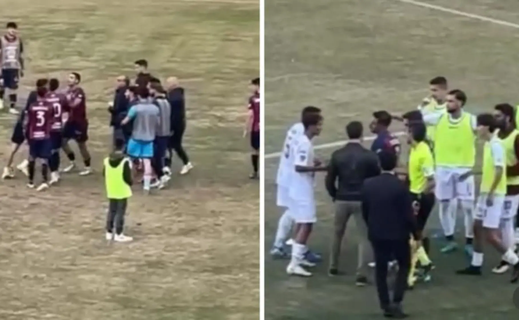 Acireale-Vibonese, i rossoblù denunciano: «Aggredito il nostro ds Meli. Superato ogni limite»