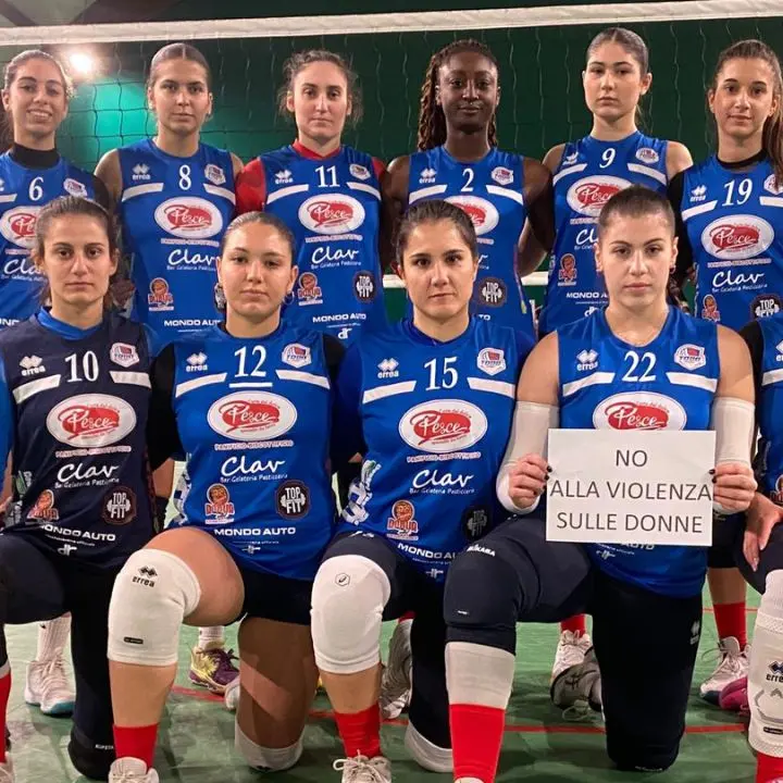 Volley, il Panificio Pesce batte la News Teosidos 3 a 0 e consolida il primo posto in classifica