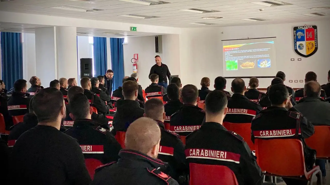 La lotta alle nuove droghe passa anche dalla formazione: a Vibo l'aggiornamento dei carabinieri con il Lass