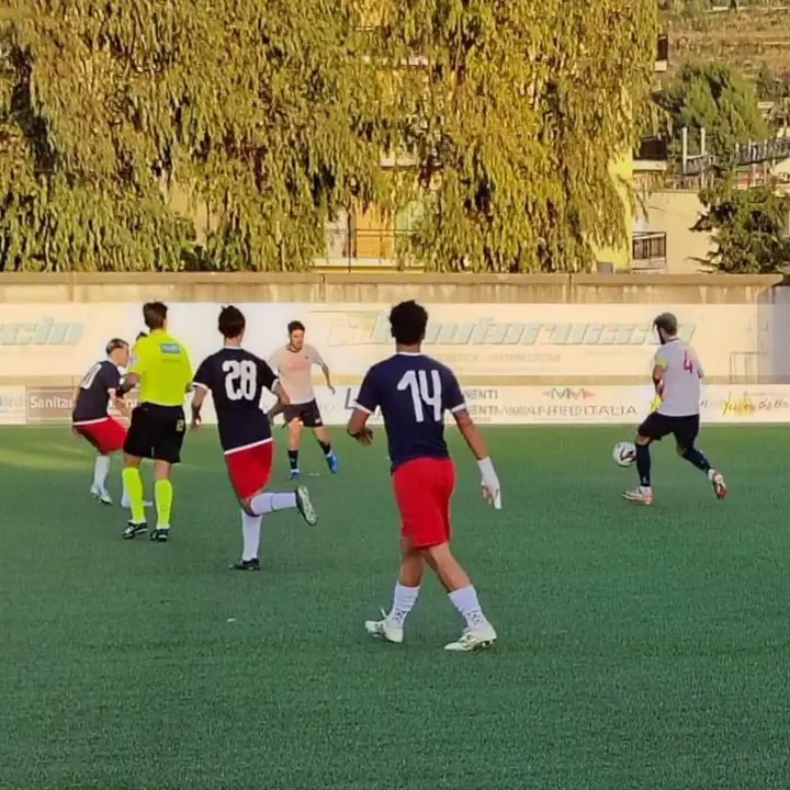 Coppa Italia Dilettanti, il Soriano ha un piede e mezzo in finale. Giovinazzo: «I ragazzi sono stati bravi ad avere pazienza»