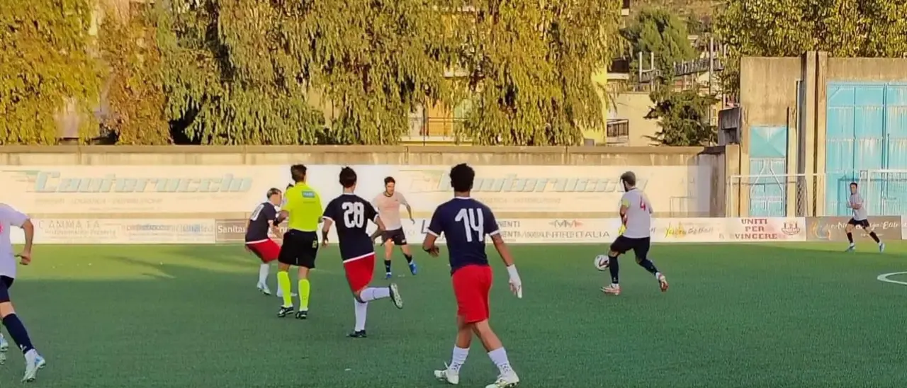 Coppa Italia Dilettanti, il Soriano ha un piede e mezzo in finale. Giovinazzo: «I ragazzi sono stati bravi ad avere pazienza»