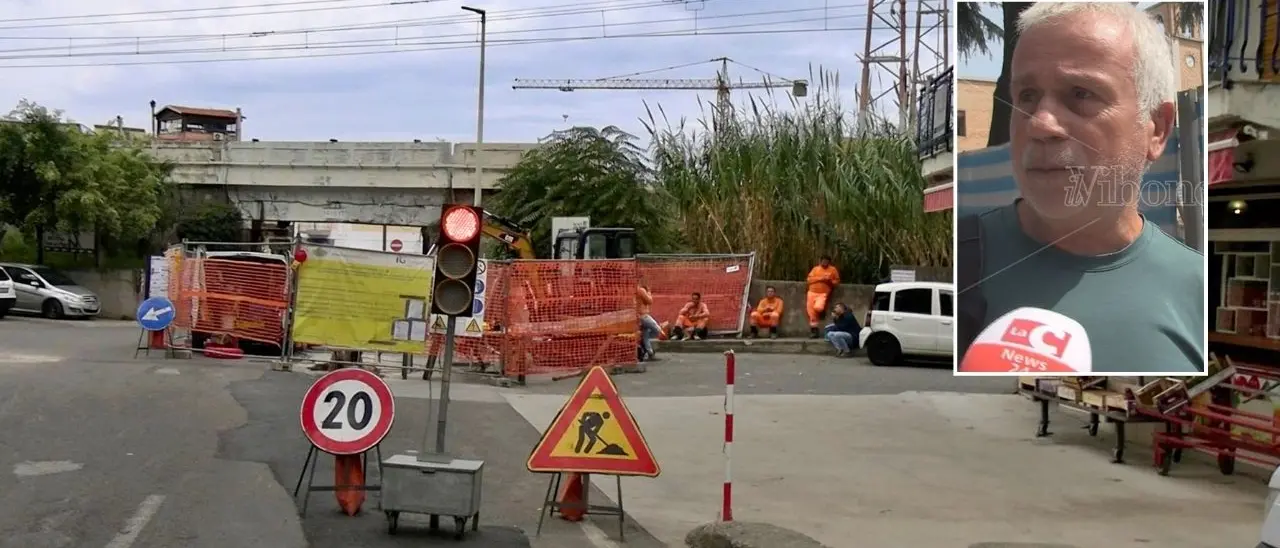 Il caos cantieri ancora domina Vibo Marina: «Situazione peggiorata». Ma il Comune tranquillizza: «Stiamo spingendo perché si faccia in fretta»