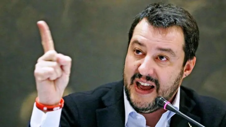 Il segretario federale della Lega Nord, Matteo Salvini, in una immagine del 19 dicembre 2014. ANSA/ALESSANDRO DI MEO