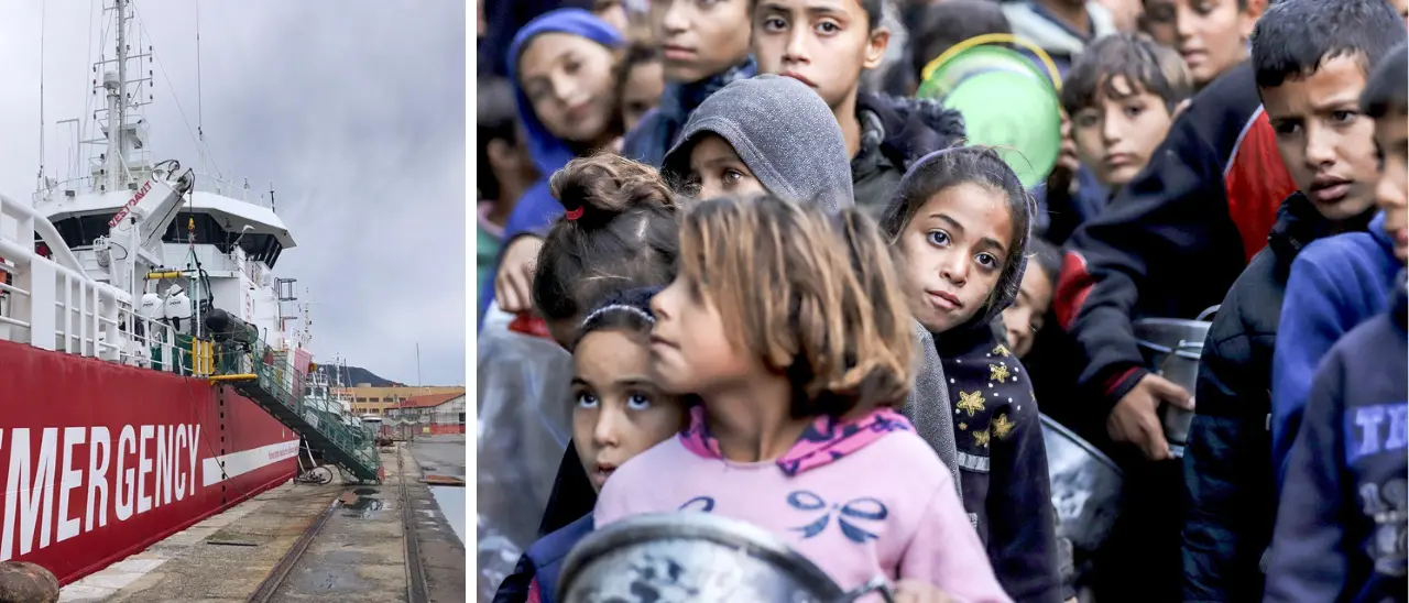 Dall'inferno di Gaza al porto di Vibo, il racconto di un ragazzo sbarcato stanotte: «In mare temevo di veder morire altri bambini»