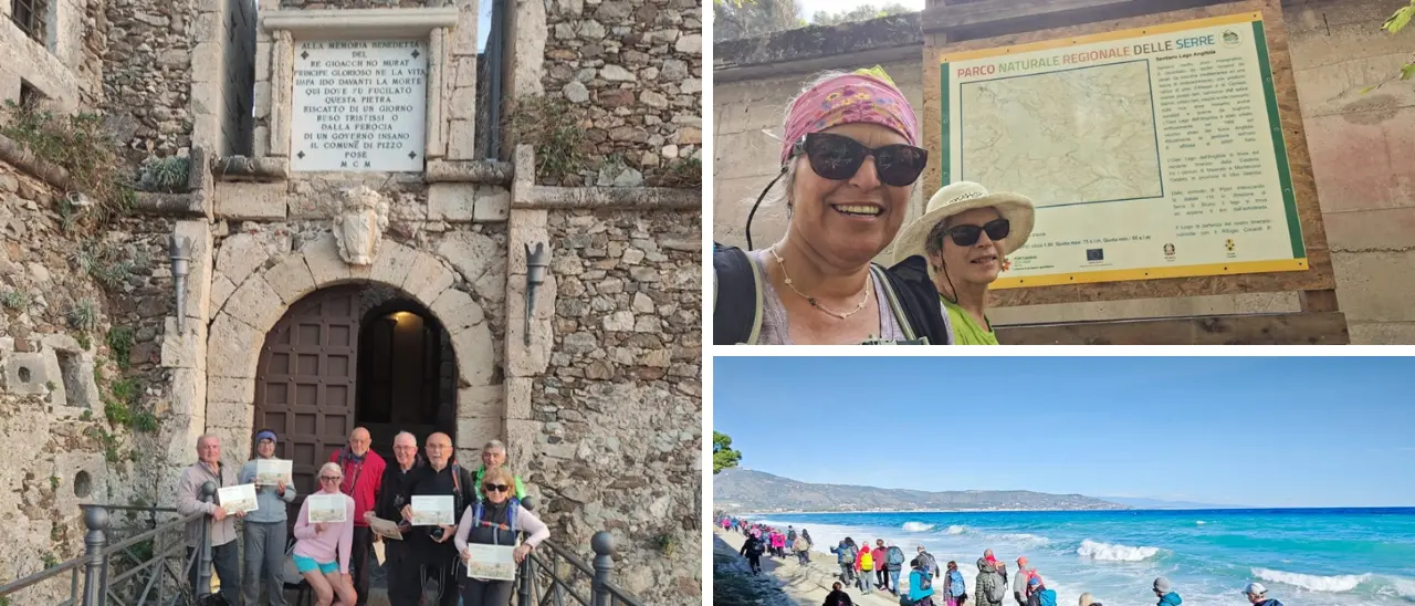 Da Pizzo a Soverato 55 km di meraviglia, il cammino Kalabria Coast to Coast registra il record di presenze