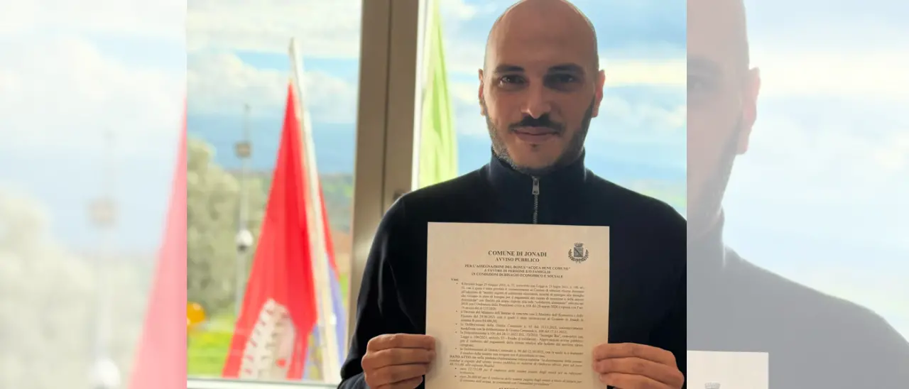 «L’acqua è un bene comune», a Jonadi bollette rimborsate alle famiglie con Isee fino a 25mila euro