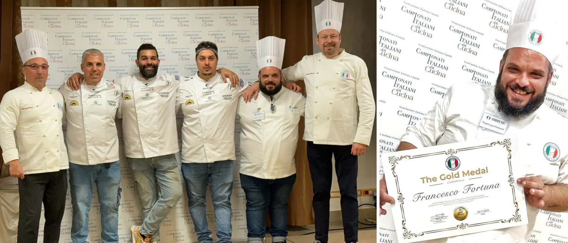 Vent’anni nel mondo pizza, a Siderno il vibonese Fortuna premiato con la medaglia d’oro
