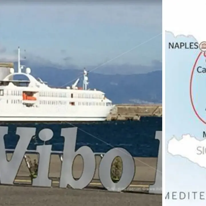 Ritorna a Vibo Marina la nave da crociera Belle de l'Adriatique: tra dicembre e marzo attraccherà 10 volte