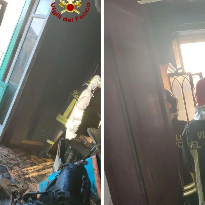 Scoppia un incendio in un appartamento a Tropea, vigili del fuoco allertati dai passanti