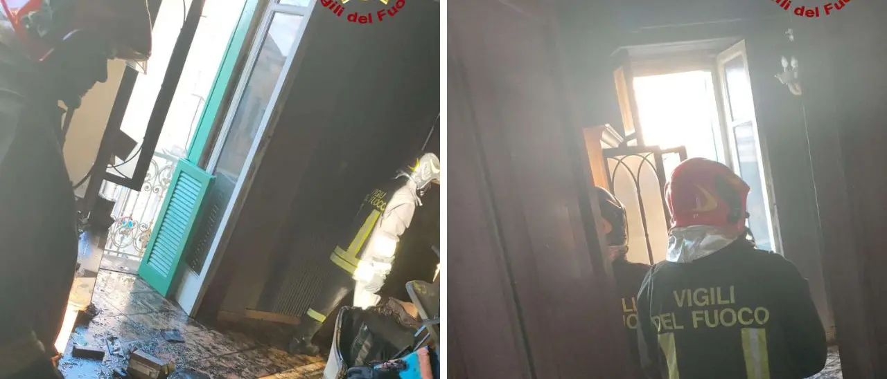 Scoppia un incendio in un appartamento a Tropea, vigili del fuoco allertati dai passanti