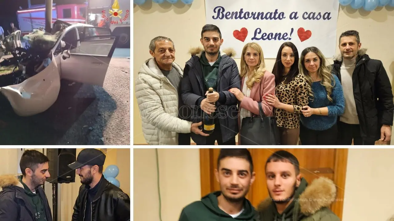 Dal drammatico incidente a Palmi alla rinascita, San Calogero riabbraccia Vincenzo Pontoriero dopo 100 giorni di ospedale - VIDEO