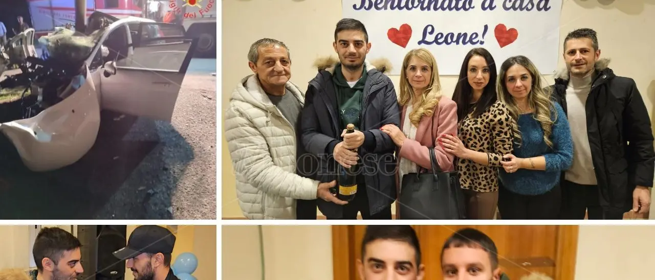 Dal drammatico incidente a Palmi alla rinascita, San Calogero riabbraccia Vincenzo Pontoriero dopo 100 giorni di ospedale - VIDEO