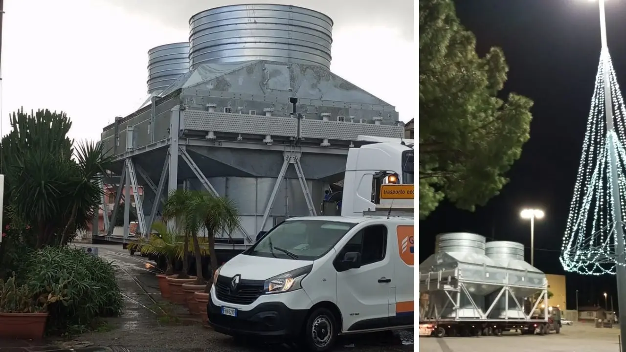 In partenza dal porto maxi componenti industriali Made in Vibo: ma il viaggio più difficile è quello (sulla strada) fino allo scalo