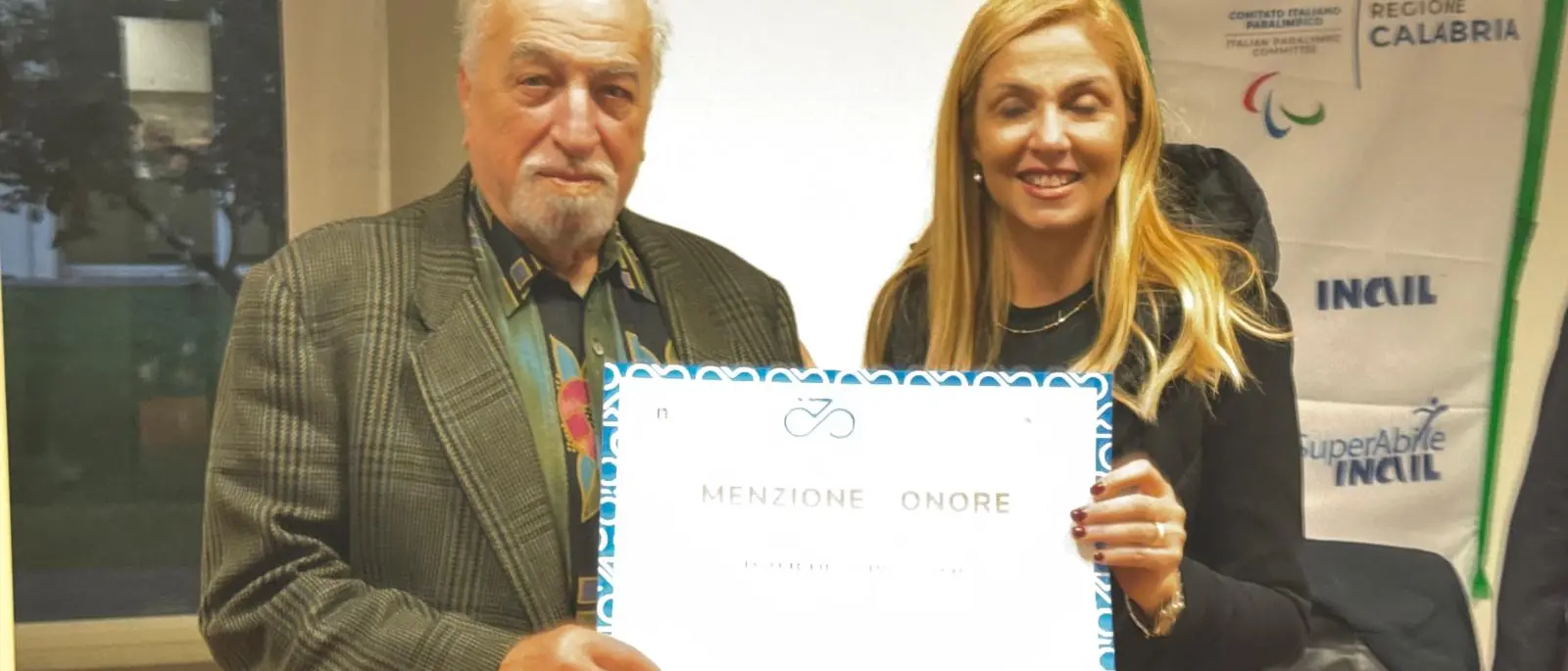 Federazione ciclistica italiana, lo storico presidente regionale Mimmo Bulzomì insignito della Menzione d’onore alla carriera