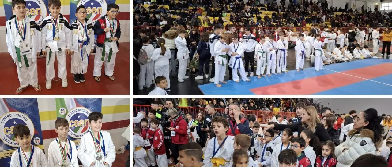 Karate, pioggia di medaglie ai Campionati regionali per gli atleti delle scuole vibonesi Tropheum ed Energia e ritmo