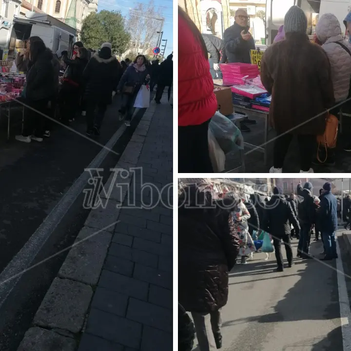 Borseggiatrici in azione al mercato di Mileto, vittime in lacrime: «Col portamonete si sono presi anche la foto del mio defunto marito»