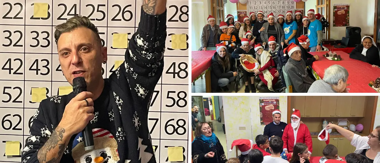 Alla casa di riposo Don Mottola di Tropea la “Tombola dell’amicizia”: «Un pomeriggio ricco di emozioni»