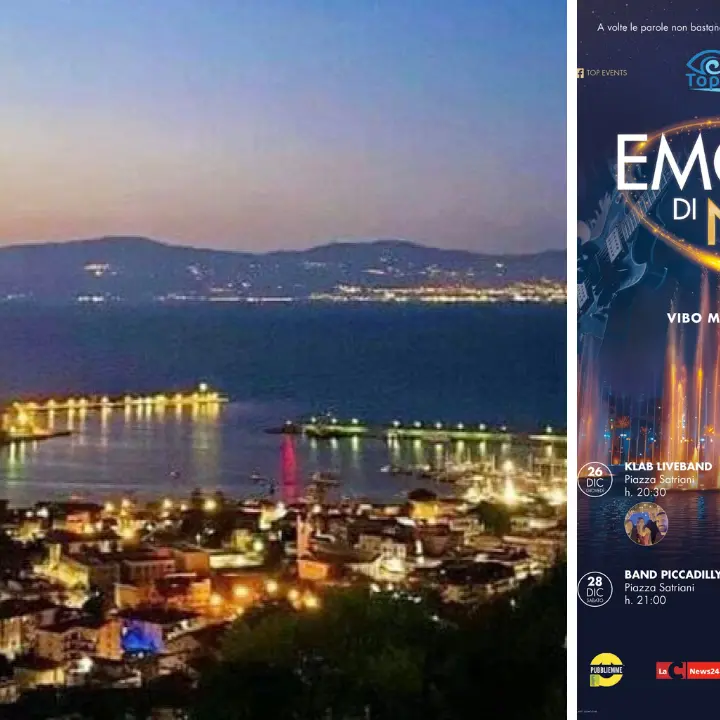 A Vibo Marina tre giorni di musica, arte e divertimento all’insegna della promozione del territorio: ecco Emozioni di Natale