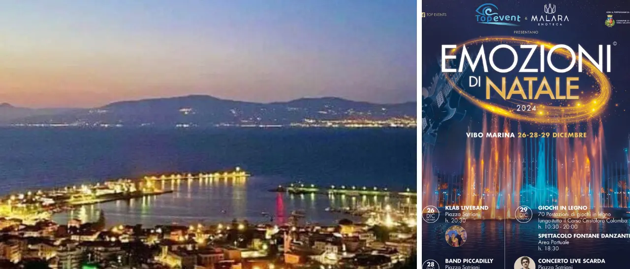 A Vibo Marina tre giorni di musica, arte e divertimento all’insegna della promozione del territorio: ecco Emozioni di Natale