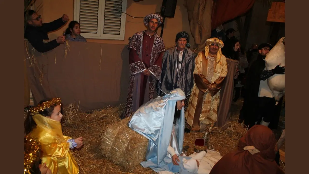 Successo di pubblico e tanto divertimento per l'VIII edizione del presepe vivente di Ricadi e il Villaggio di Babbo Natale