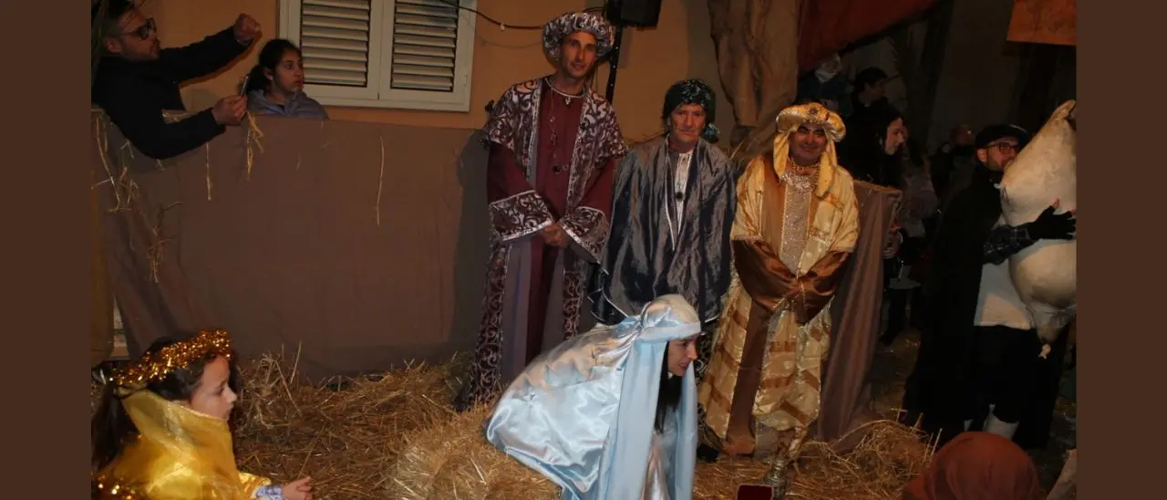 Successo di pubblico e tanto divertimento per l'VIII edizione del presepe vivente di Ricadi e il Villaggio di Babbo Natale