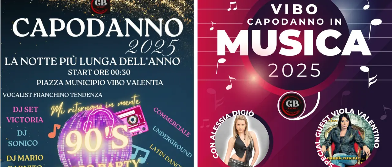 Capodanno in piazza a Vibo, la notte di San Silvestro si balla sul corso con il Dj set e si replica la sera del 1° gennaio