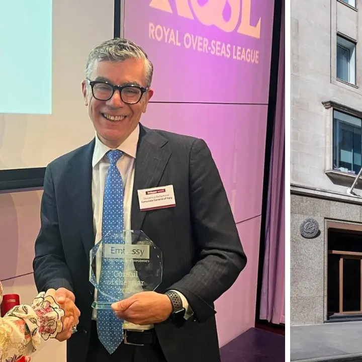 Domenico Bellantone, il console generale d'Italia a Londra cresciuto a Vibo Marina: «Legame ancora forte con questa terra»