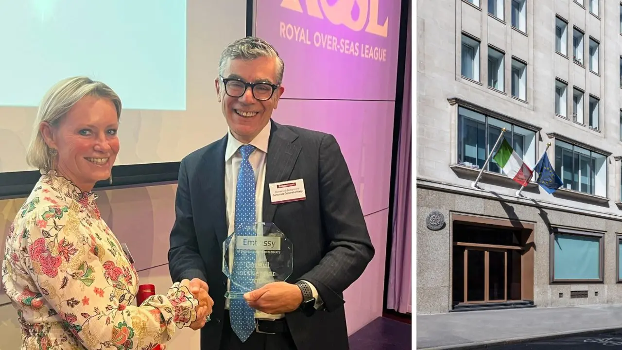 Domenico Bellantone, il console generale d'Italia a Londra cresciuto a Vibo Marina: «Legame ancora forte con questa terra»