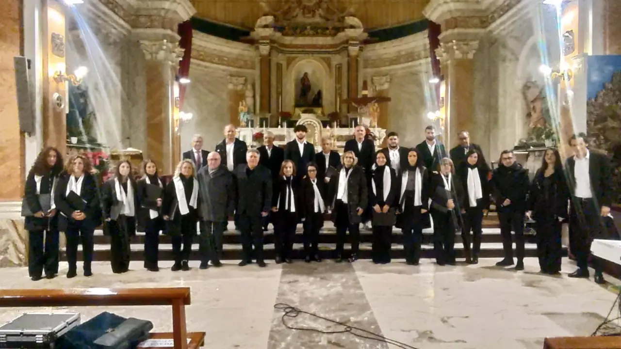 Il coro polifonico Exultamus incanta San Calogero con l'annuale concerto natalizio