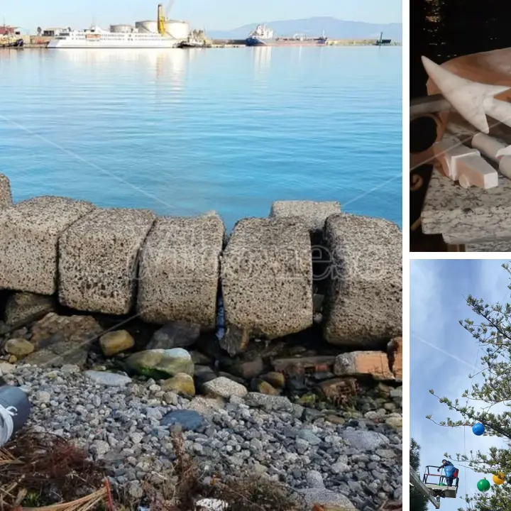 Ancora vandali in azione a Vibo Marina, dopo l'albero di Natale presi di mira i cestini dei rifiuti sul lungomare