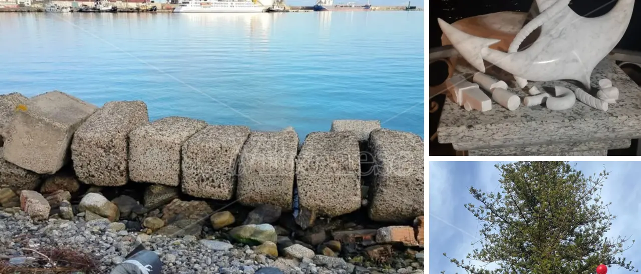 Ancora vandali in azione a Vibo Marina, dopo l'albero di Natale presi di mira i cestini dei rifiuti sul lungomare