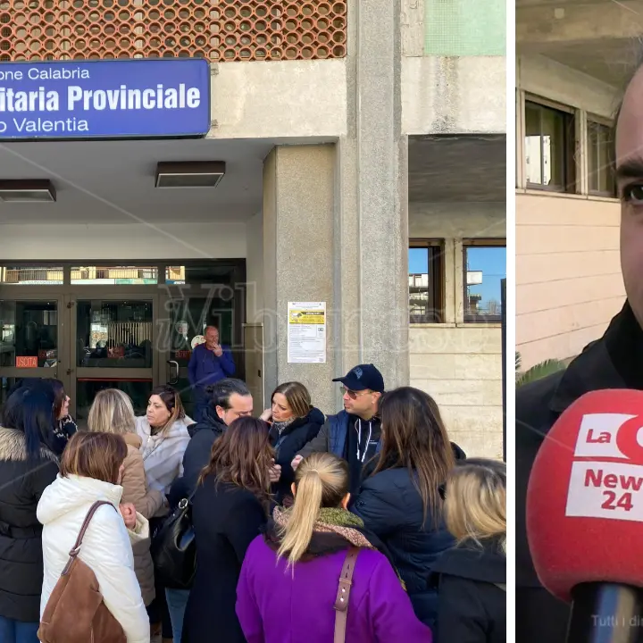 Nuovo sit-in dopo il mancato rinnovo per oltre 20 infermieri e oss: «Reparti in sofferenza, Asp di Vibo unica a sbattere fuori i precari Covid»