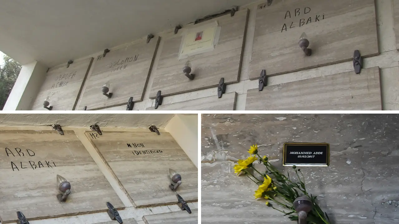 Anche quest'anno Libera Vibo ricorda i migranti sepolti nel cimitero di Bivona: «Abbattere i muri dell'indifferenza»