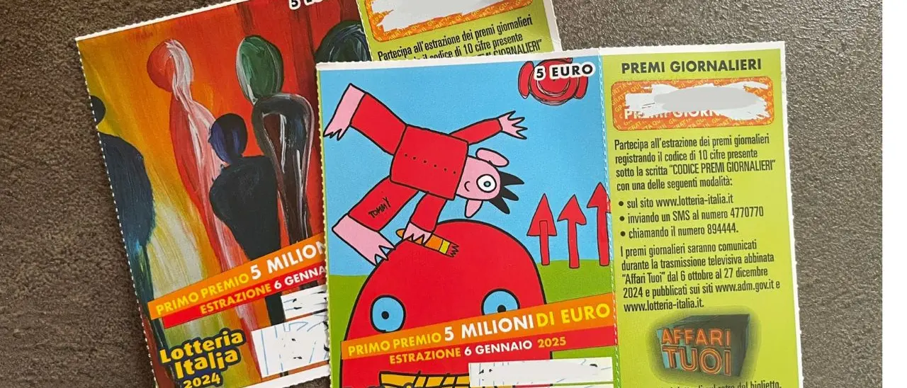 Lotteria Italia, dalla dea bendata un “bacino” anche a Vibo: vinti 20mila euro, ma i 5 milioni vanno a Lodi